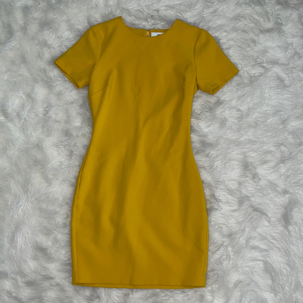 Likely Revolve Crewneck Short Sleeve Bodycon Dress Size 0